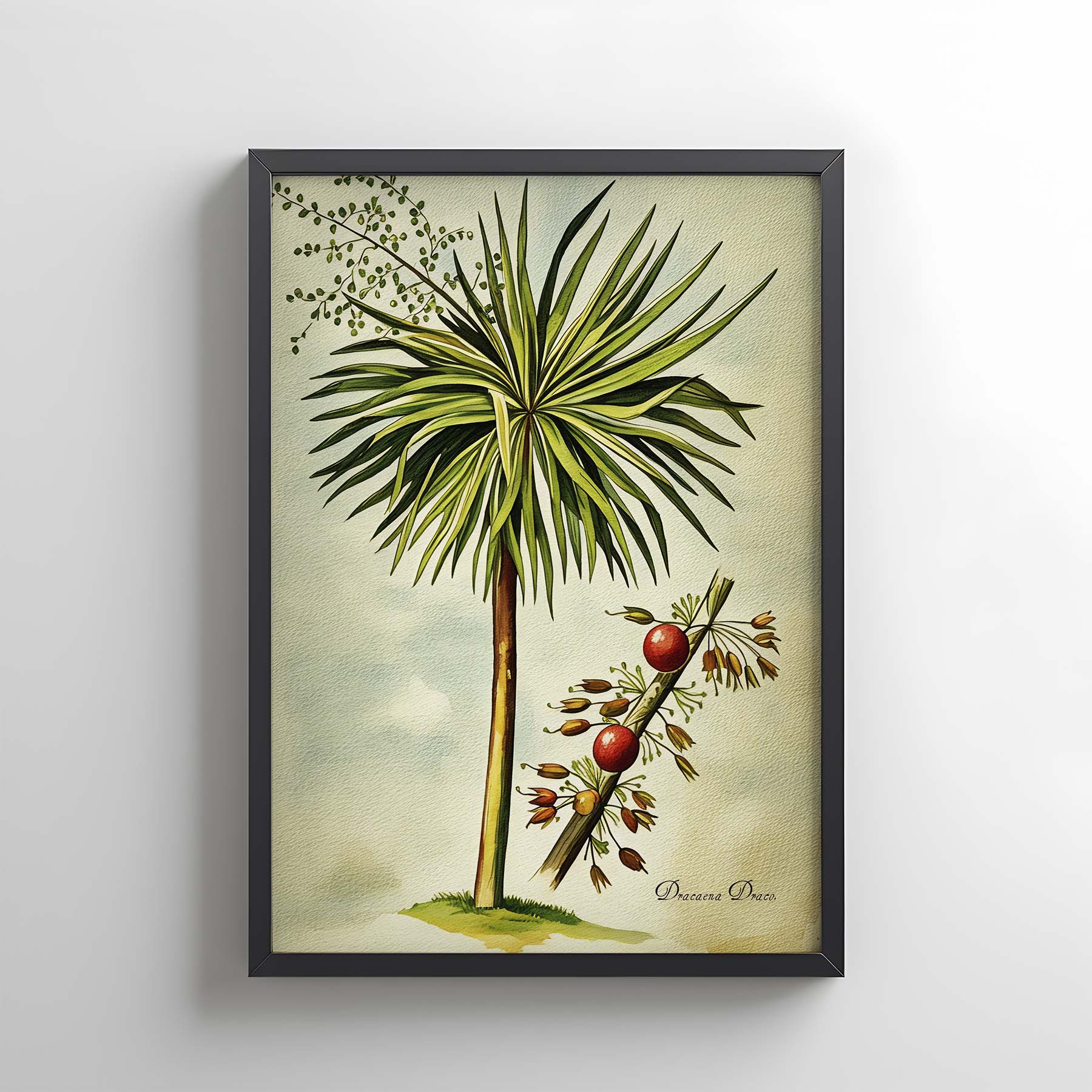 Botánica Canaria en Lienzo