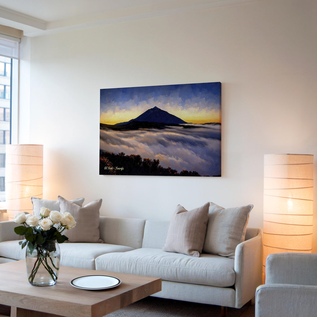 El Teide al Anochecer