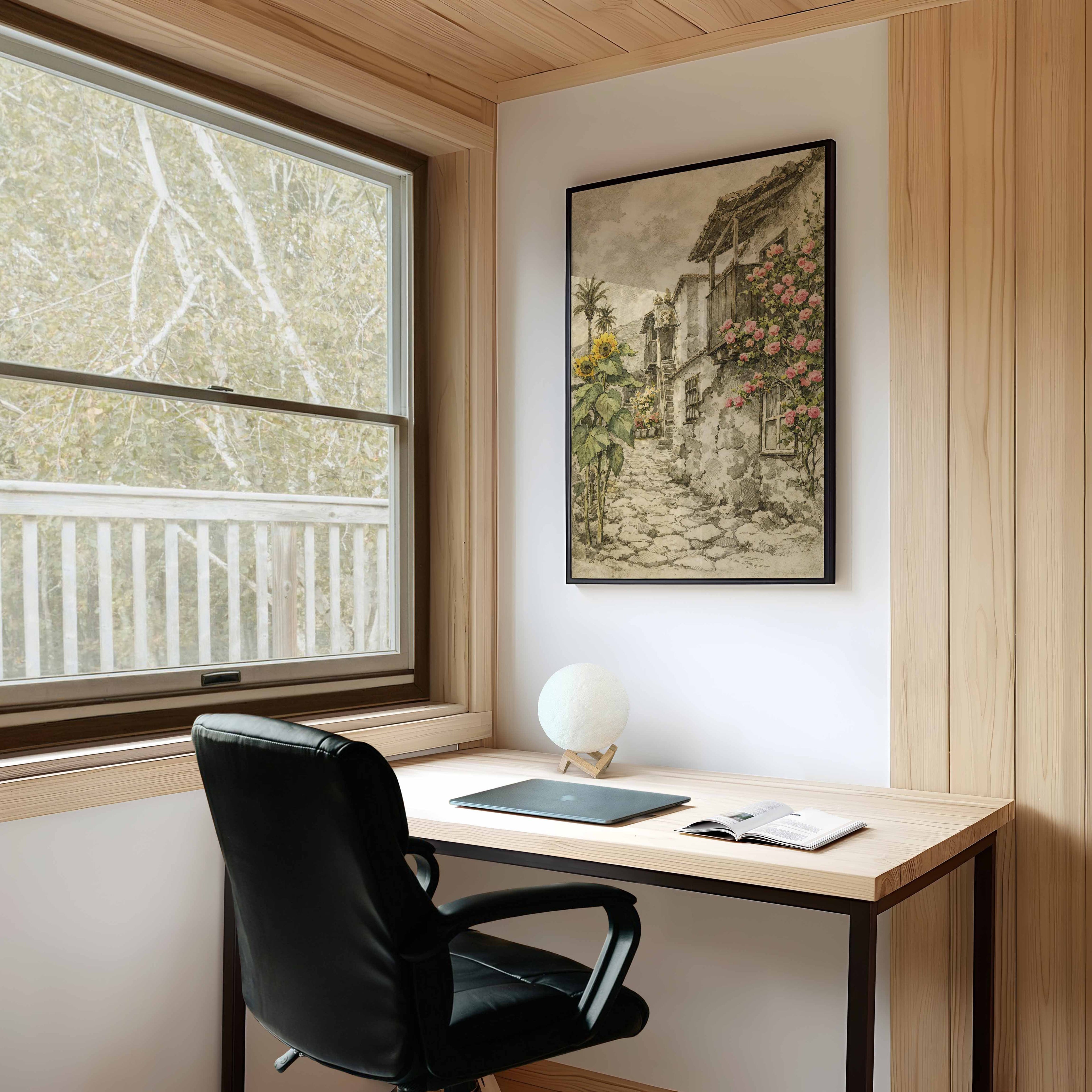 Casas Canarias y Girasoles