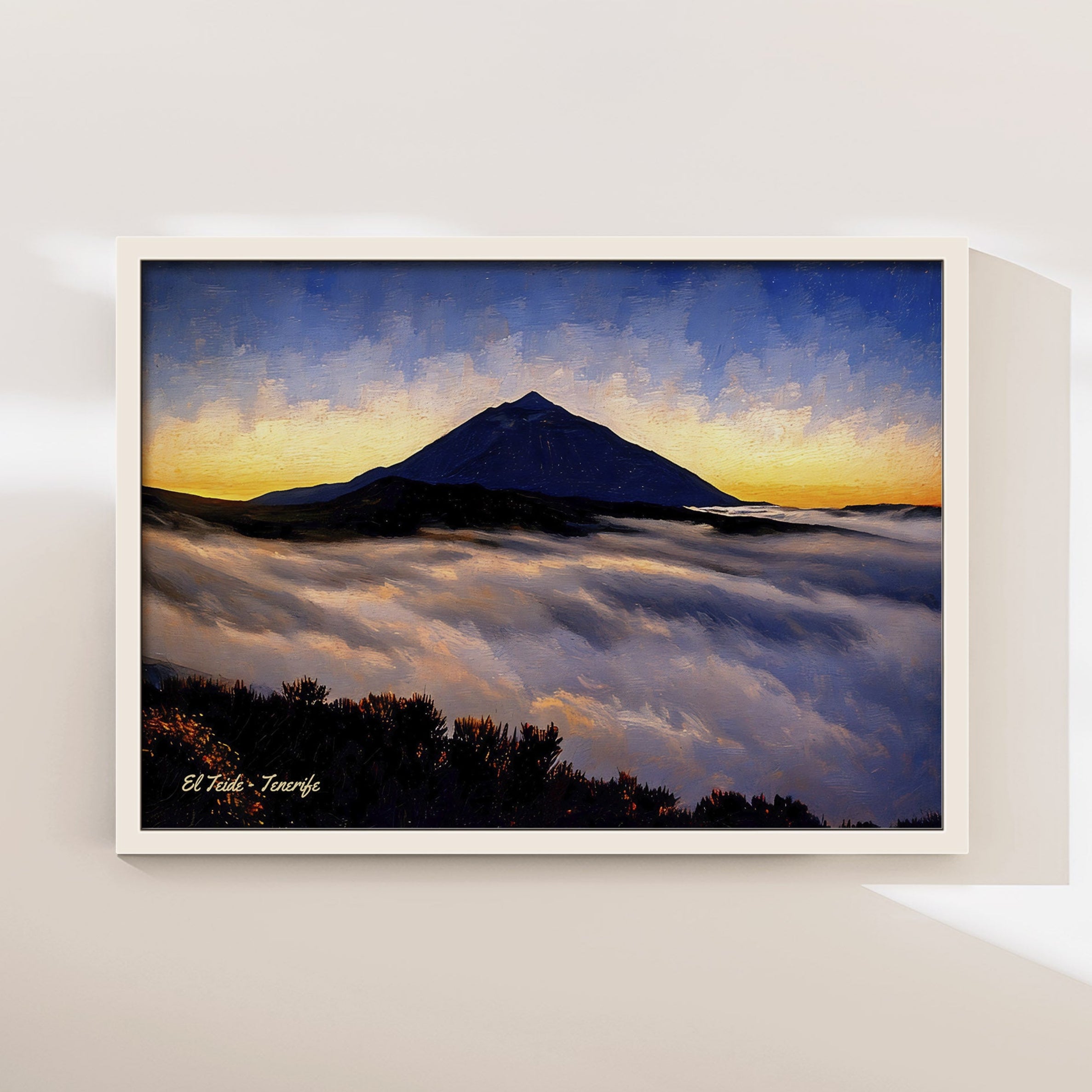 El Teide al Anochecer