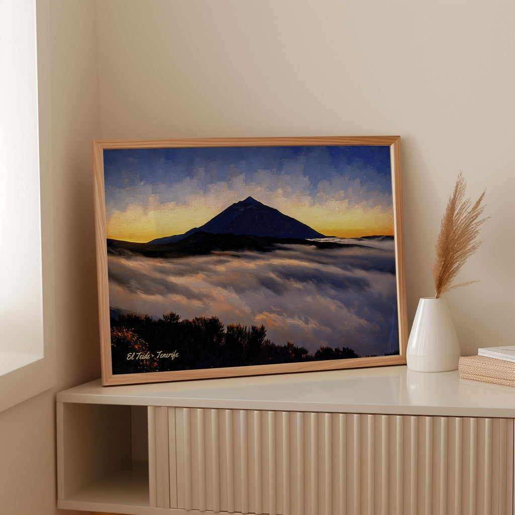 El Teide al Anochecer
