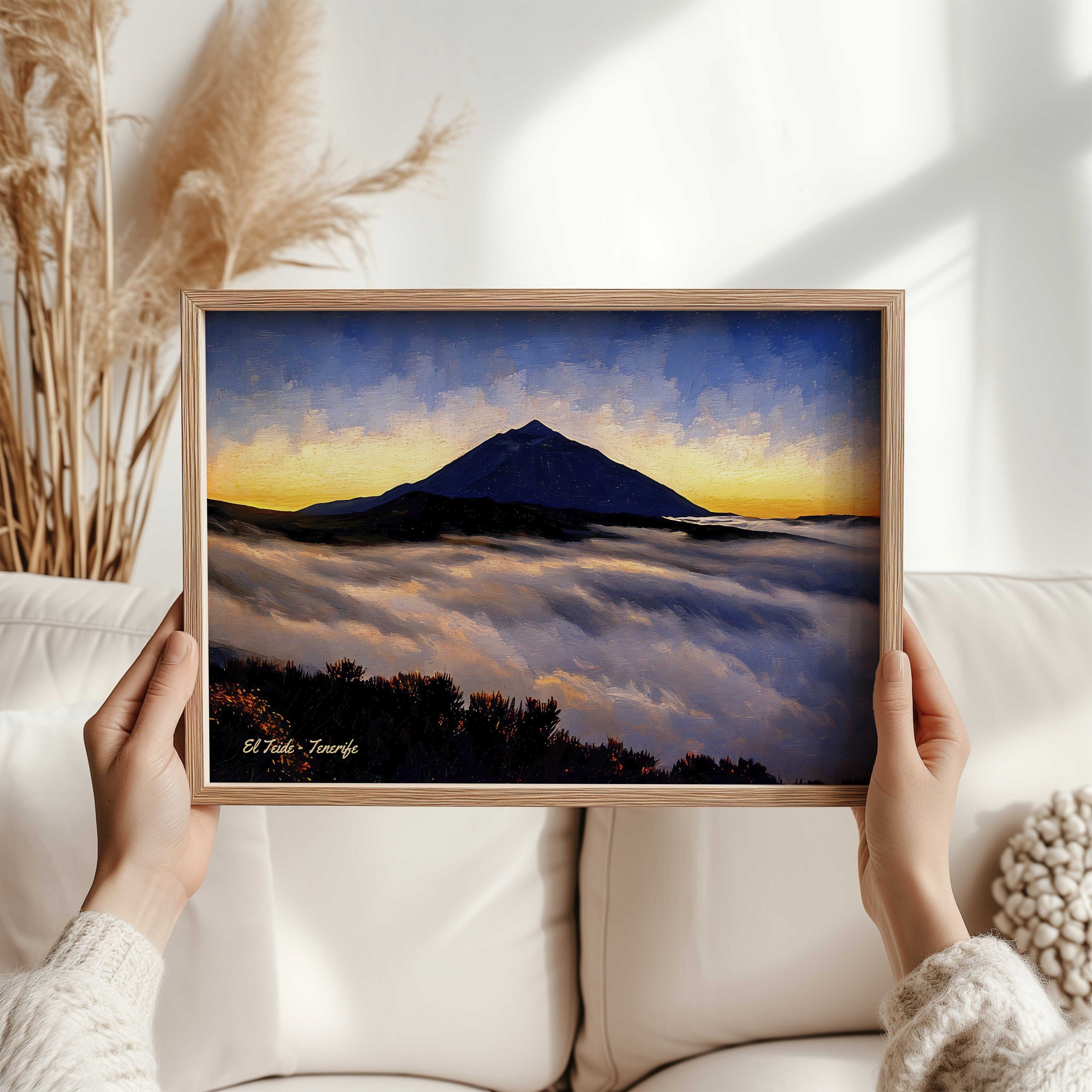 El Teide al Anochecer