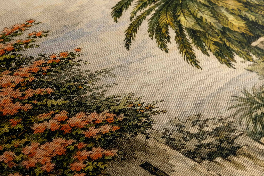 Camino Canario, Buganvilla y Palmera