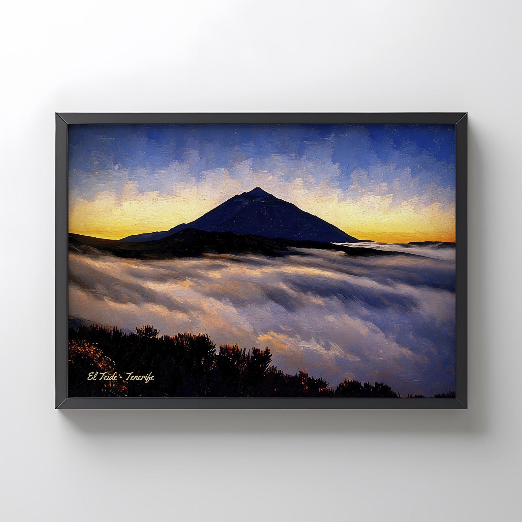 El Teide al Anochecer