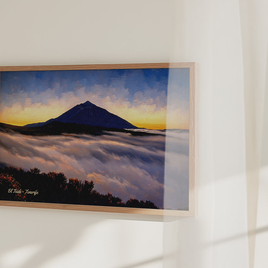 El Teide al Anochecer